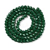 Opaque Solid Color Imitation Jade Glass Beads Strands LS-EGLA-A044-P4mm-D09-3