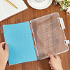Transparent Plastic Packaging Boxes with Hinged Lid AJEW-WH20060-90B-3