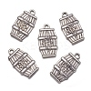 Tibetan Style Alloy Pendants TIBEB-A11923-AS-LF-3