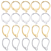 SUNNYCLUE 80Pcs 4 Style 304 Stainless Steel Leverback Earring Findings STAS-SC0005-85-1