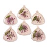 Epoxy Resin Pendants RESI-S09-01I-RS-1