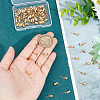 50Pcs 304 Stainless Steel Screw Eye Peg Bails STAS-UN0052-87A-4
