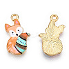 Painted Alloy Pendants LS-PALLOY-P288-05G-08-1