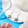 Natural Abalone Shell/Paua Shell Dangle Earring EJEW-JE05915-4