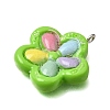 Opaque Resin Pendants RE-CBAA178-03P-2