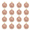 Golden Plated Alloy Enamel Charms ENAM-S118-07N-2