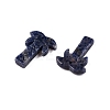 Natural Sodalite Coconut Tree Pendants G-N342-02A-2
