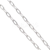 2.5MM 304 Stainless Steel Paperclip Chain Slider Necklace Making AJEW-JB01410-3