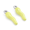 304 Stainless Steel Pendants STAS-I148-02P-05-1
