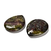 Natural Dragon Blood Jasper Pendants G-Z088-02G-2