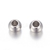 Tarnish Resistant 202 Stainless Steel Beads STAS-F170-07P-A-2