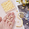 120Pcs 2 Styles Dyed Synthetic Coral Beads G-DC0001-48-3