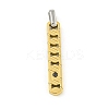Ion Plating(IP) 304 Stainless Steel Pendants STAS-F307-04G-1