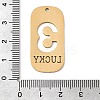 304 Stainless Steel Pendants STAS-D200-02D-G-3