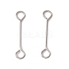Non-Tarnish 304 Stainless Steel Connector Charms STAS-G291-03A-P-1