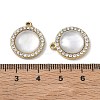 Natural Freshwater Shell Pendants SA-CBA11D7-19A-G-3