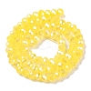 Baking Electroplate Glass Beads Strands DGLA-A039-J6MM-B23-2