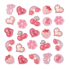 120Pcs 8 Style Plastic Enamel Cabochons KY-FS0001-38-2
