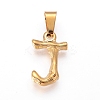 304 Stainless Steel Pendants X-STAS-F235-01G-J-1