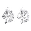 Non-Tarnish 201 Stainless Steel Pendants STAS-N098-262P-3