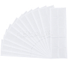 15Pcs Plastic Necklace Chain Adhesive Pouch for Necklace Display Cards AJEW-SC0003-43-1