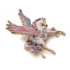 Pegasus Alloy Enamel Pins for Clothes for Women X-JEWB-F043-03-3