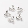 Tibetan Style Alloy Pendants TIBEP-0734-S-FF-1