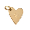 304 Stainless Steel Charms STAS-L291-01G-F-1