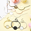 DIY Blank Dome Alloy Bangle Jewelry Making Kits DIY-YW0010-36-5