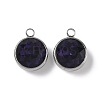 K9 Glass Rhinestone Pendants LS-STAS-F123-26A-1