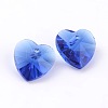 Romantic Valentines Ideas Glass Charms X-G030V14mm-05-2