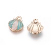 Alloy Enamel Charms PALLOY-F224-05G-01-1