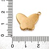 Ion Plating(IP) 304 Stainless Steel Enamel Pendants STAS-A102-01G-04-3