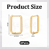 6 Pairs 201 Stainless Steel Hoop Earrings EJEW-UN0003-13A-3
