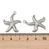 304 Stainless Steel Pendants STAS-A129-11A-P-3