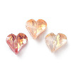Electroplate K9 Glass Rhinestone Cabochons RGLA-M016-E02-AM-2