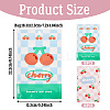 20Pcs 2 Colors Rectangle PET Resealable Packaging Bags ABAG-TA0001-33A-3
