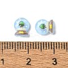 Light Sky Blue Christmas Series Resin Cabochons CRES-Q006-02B-3