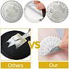34 Sheets Silver Foil Embossed PET Picture Sticker DIY-WH0528-005-3