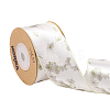 Polyester Lock Edge Printed Flower Ribbon PW-WG70ADC-01-1