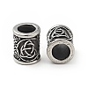 Viking Rune 304 Stainless Steel Beads LS-STAS-E164-01AS-1