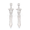 304 Stainless Steel Pendants STAS-N114-59P-1