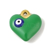 304 Stainless Steel Enamel Pendants LS-STAS-M071-02H-1