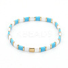 Rainbow Bohemian Style Original Design Fashion Tila Beaded Bracelet for Women. RM1844-13-1