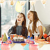 100Pcs 10 Colors Star & Moon Printed Organza Gift Bags OP-YS0001-02A-9