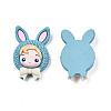 Opaque Resin Cabochons CRES-N021-105-2