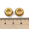 Alloy Rhinestone Clay Pave Beads ALRI-D300-04G-14-3