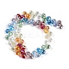 Electroplate Glass Beads Strands EGLA-B009-01A-3