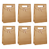Rectangle Paper Gift Bags CARB-WH0017-14B-02-1
