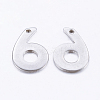 Tarnish Resistant 201 Stainless Steel Pendants LS-STAS-F128-01P-6-1-2